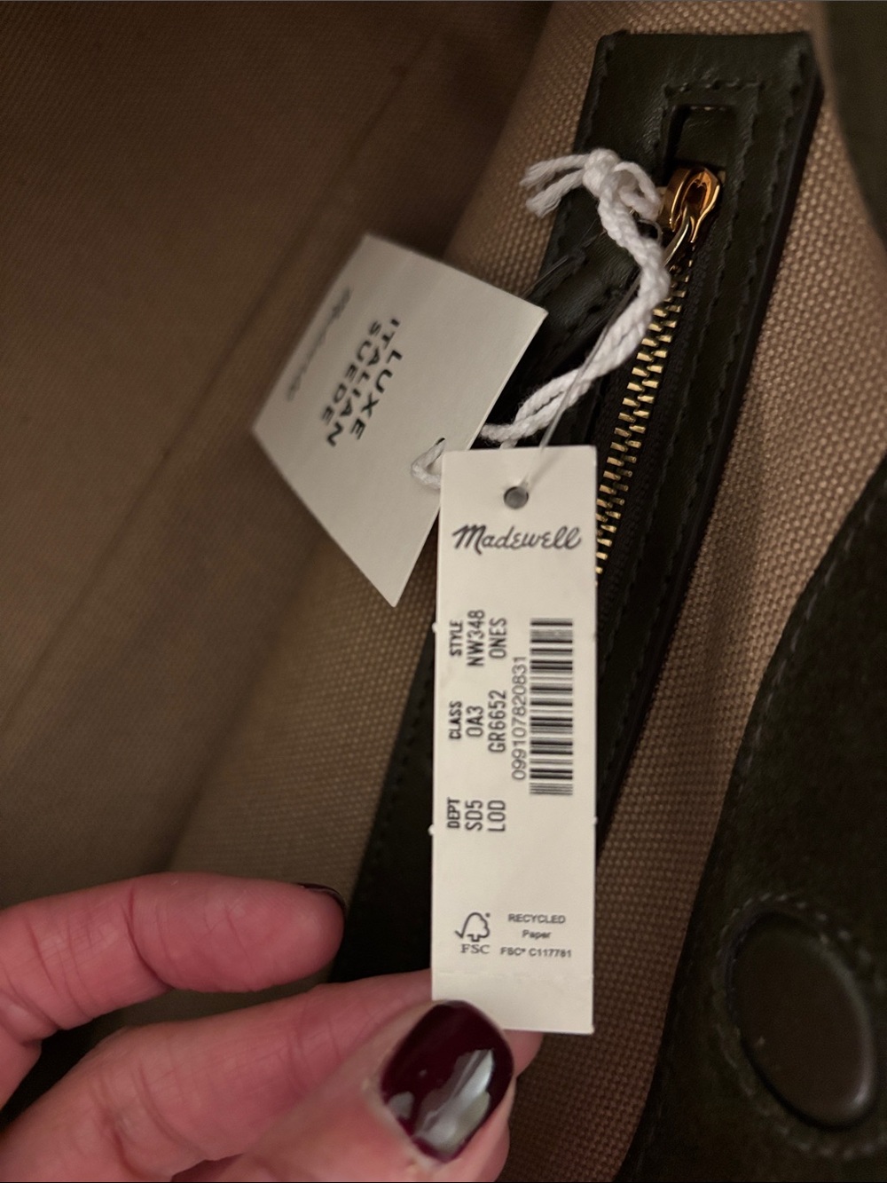 Madewell Mylie Green “Loden” Suede - Picture 6 of 6